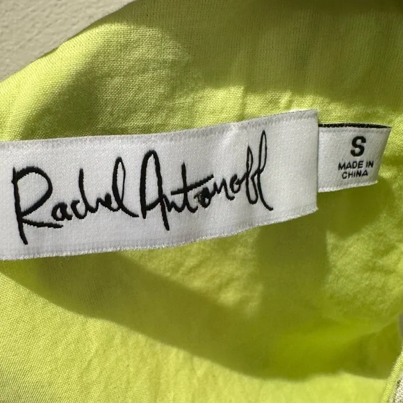 Rachel Antonoff Georgia Top in Yellow Blooms in Small - Picture 2 of 5